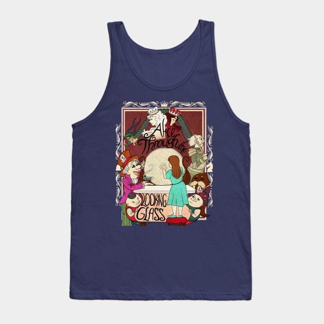 Alice Through The Looking Glass Tank Top by Chesterton Stage Productions